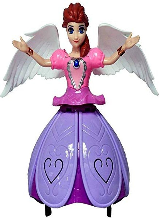 HDA GROUP Musical Sound Toy Toys Dancing Angel Girl Robot Light and Music for Kids 3+ Years | Fun & Musical Learning Toy with Lights & Sounds - Improves Hand-Eye Coordination (Multicolor) - Image 1